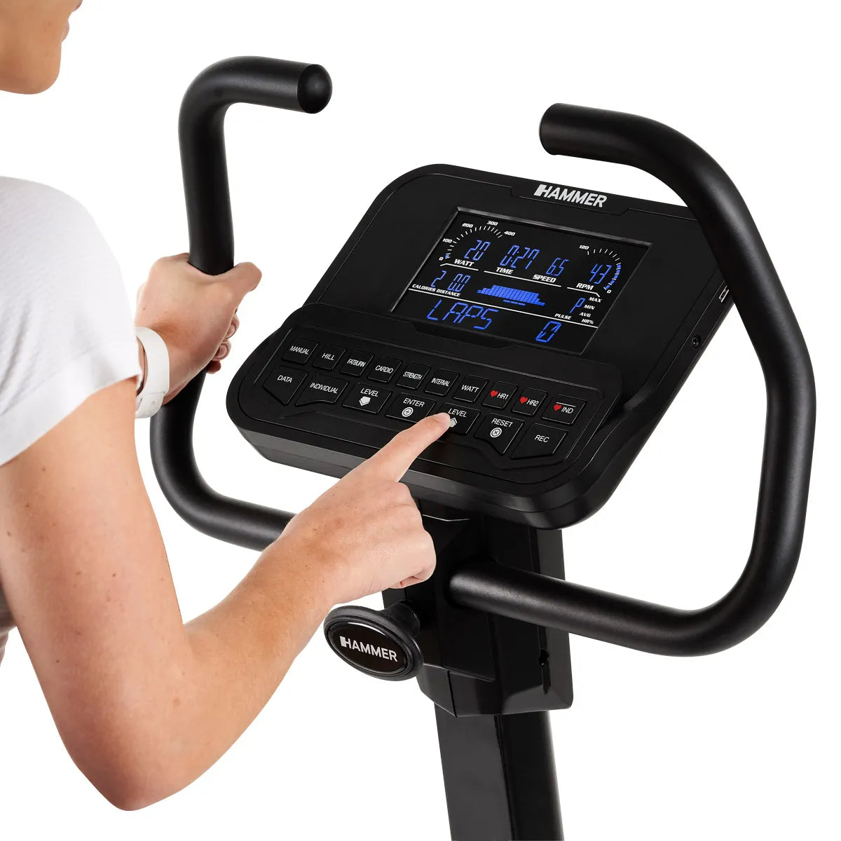 Bicicleta Ergometrica Hammer Varon XTR II cu sistem de franare prin inductie