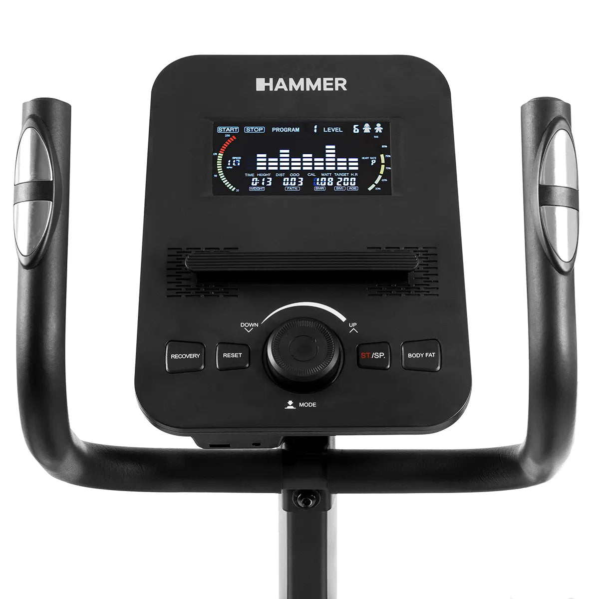 Bicicleta eliptica Hammer Speed Motion II cu rezistenta magnetica