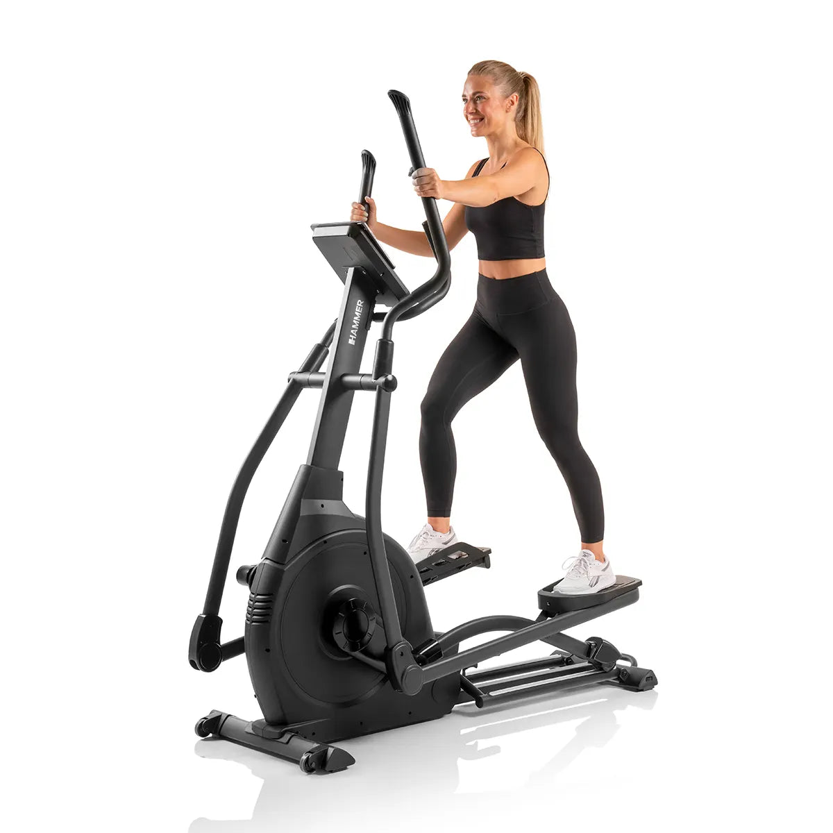 Bicicleta eliptica Hammer Speed Motion II cu rezistenta magnetica