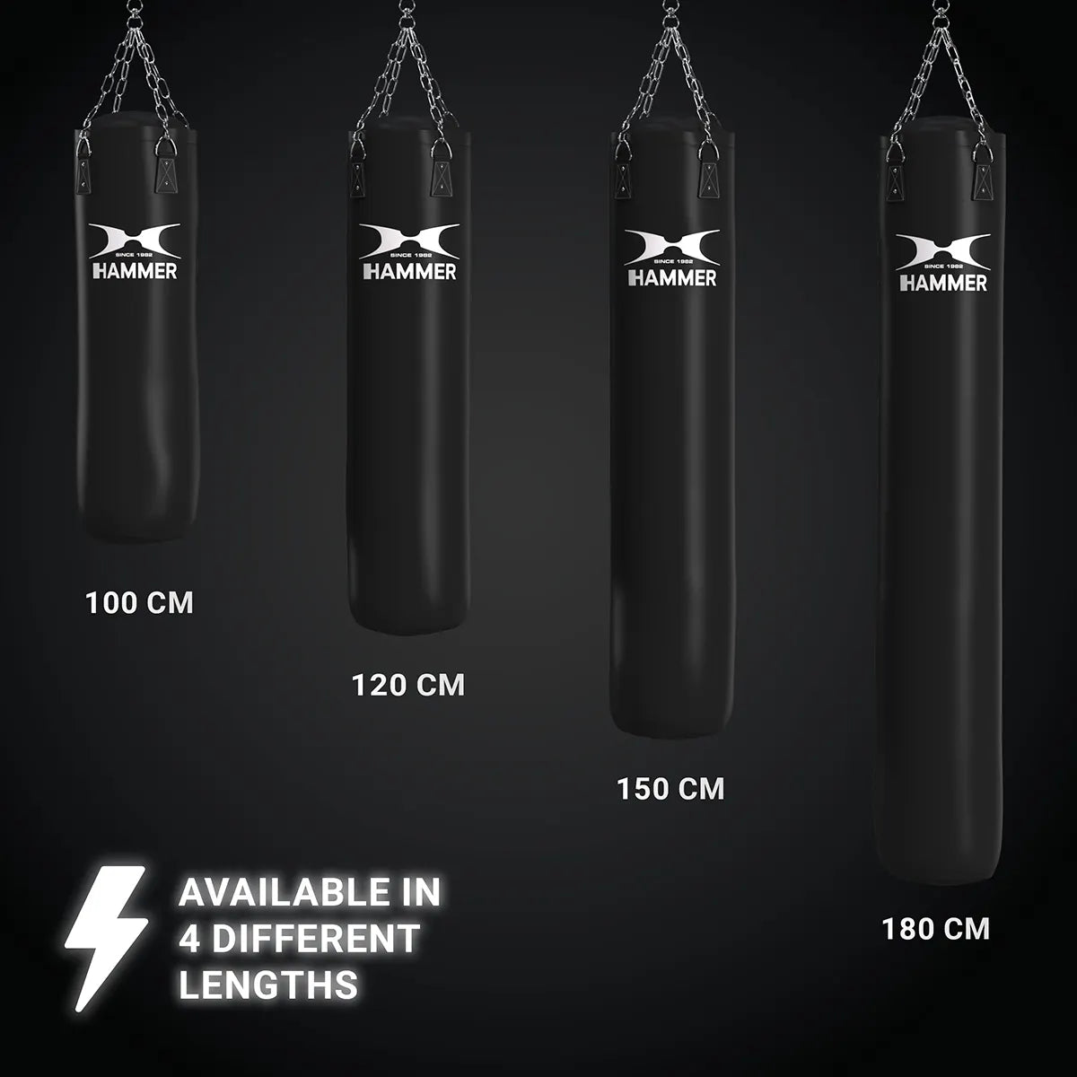 RESIGILAT - Sac de Box Hammer Premium Black Kick