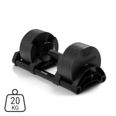 Set Gantere Reglabile cu Suport Hammer StrongLock Set Gantere Reglabile cu Suport Hammer StrongLock
