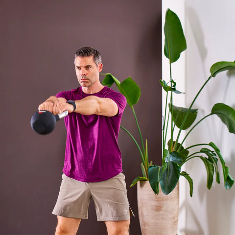 Gantera Kettlebell din cauciuc Hammer Gantera Kettlebell din cauciuc Hammer