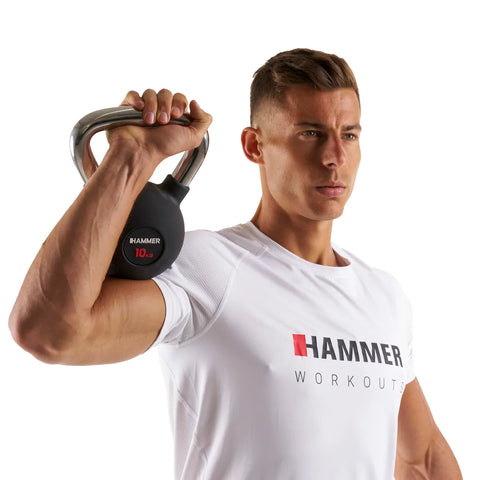 Gantera Kettlebell din cauciuc Hammer Gantera Kettlebell din cauciuc Hammer