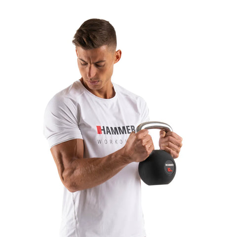 Gantera Kettlebell din cauciuc Hammer Gantera Kettlebell din cauciuc Hammer