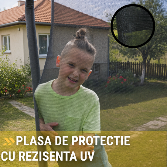 Trambulina Copii de gradina Premium Flex™ Ultra 366 CM cu scara inclusa, model 2025