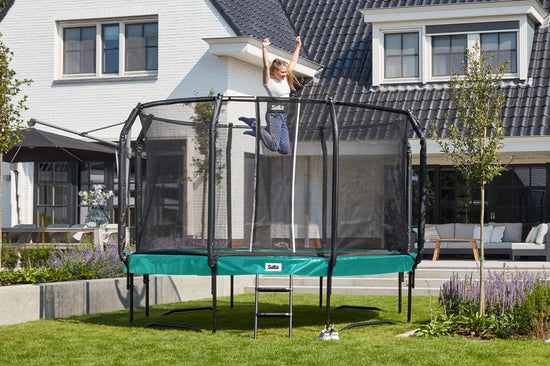 Trambulina Salta FIRST CLASS Rotunda 251 cm Verde