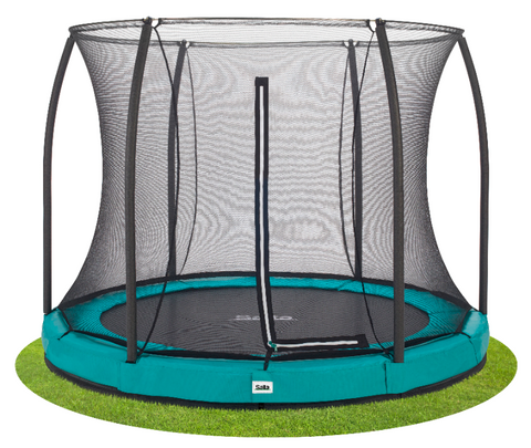 Trambulina Salta COMFORT EDITION GROUND Rotunda 305 cm Verde