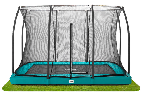 Trambulina Copii de exterior Salta COMFORT EDITION GROUND Dreptunghiulara 305x214 cm Verde