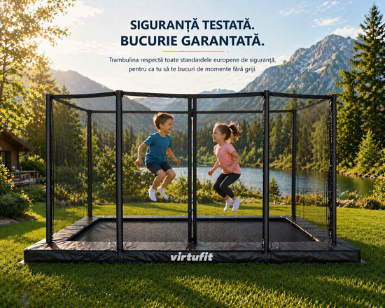 Trambulina Inground VirtuFit Premium - 244 x 366 cm