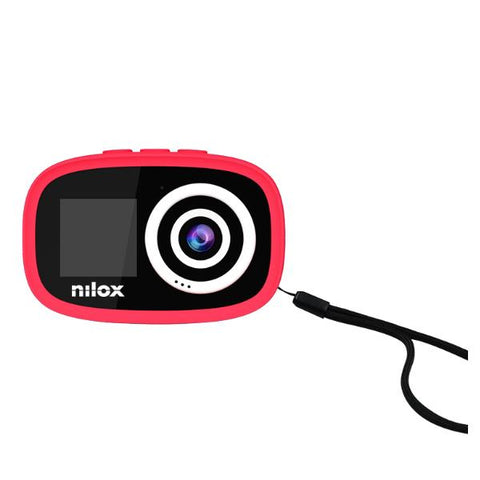 Aparat Foto- Video Digital Pentru Copii Kidscamera Nilox Sport - Rosu Aparat Foto- Video Digital Pentru Copii Kidscamera Nilox Sport - Rosu