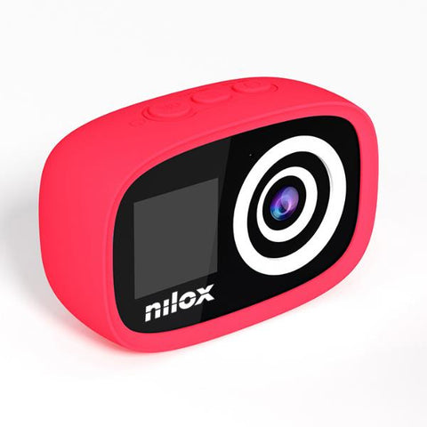 Aparat Foto- Video Digital Pentru Copii Kidscamera Nilox Sport - Rosu Aparat Foto- Video Digital Pentru Copii Kidscamera Nilox Sport - Rosu