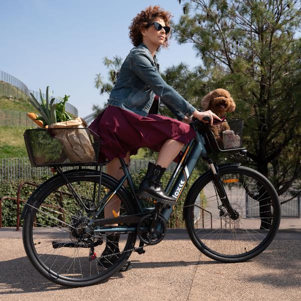RESIGILAT - Bicicleta Electrica Nilox Cargo Ebike C1 - Cargo Light