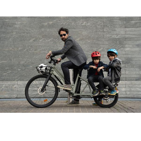 Bicicleta Electrica Nilox Cargo Ebike C3 - Cargo Long - Verde Bicicleta Electrica Nilox Cargo Ebike C3 - Cargo Long - Verde