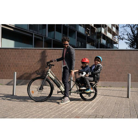 Bicicleta Electrica Nilox Cargo Ebike C3 - Cargo Long - Verde Bicicleta Electrica Nilox Cargo Ebike C3 - Cargo Long - Verde