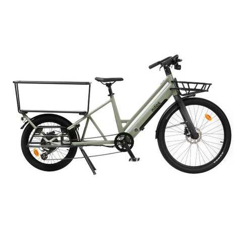 Bicicleta Electrica Nilox Cargo Ebike C3 - Cargo Long - Verde Bicicleta Electrica Nilox Cargo Ebike C3 - Cargo Long - Verde
