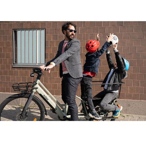 Bicicleta Electrica Nilox Cargo Ebike C3 - Cargo Long - Verde Bicicleta Electrica Nilox Cargo Ebike C3 - Cargo Long - Verde
