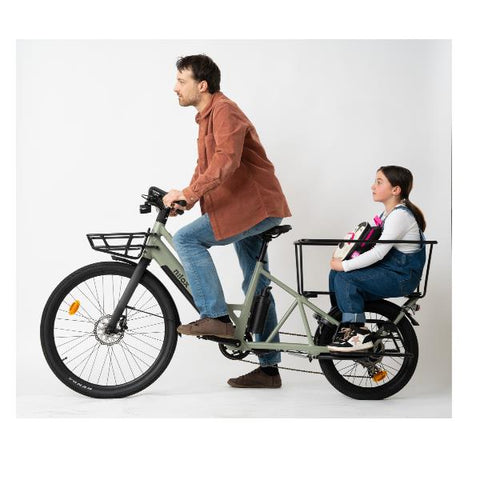 Bicicleta Electrica Nilox Cargo Ebike C3 - Cargo Long - Verde Bicicleta Electrica Nilox Cargo Ebike C3 - Cargo Long - Verde