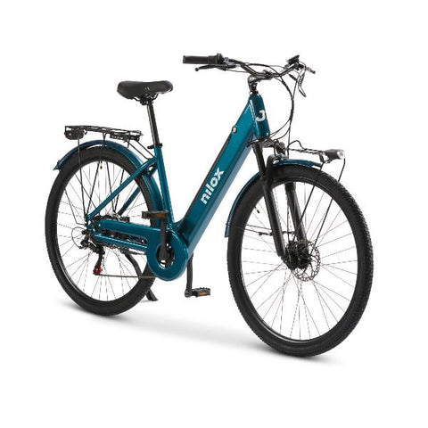 Bicicleta Electrica NILOX - eBike J7 - Verde Bicicleta Electrica NILOX - eBike J7 - Verde