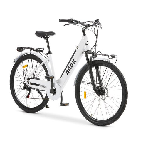Bicicleta Electrica NILOX - eBike J7 - Alb Bicicleta Electrica NILOX - eBike J7 - Alb