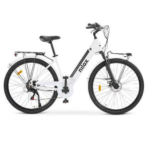 Bicicleta Electrica NILOX - eBike J7 - Alb Bicicleta Electrica NILOX - eBike J7 - Alb