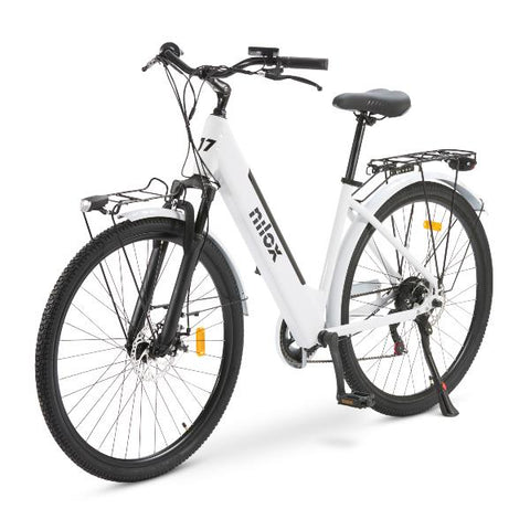 Bicicleta Electrica NILOX - eBike J7 - Alb Bicicleta Electrica NILOX - eBike J7 - Alb