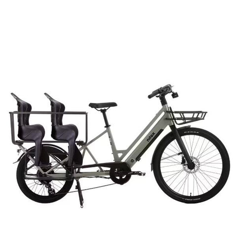 Bicicleta Electrica Nilox Cargo Ebike C3 - Cargo Long - Verde Bicicleta Electrica Nilox Cargo Ebike C3 - Cargo Long - Verde