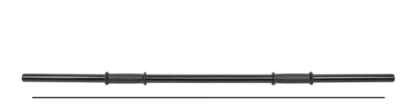 Bara haltere de 150 cm lungime, negru Bara haltere de 150 cm lungime, negru