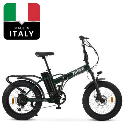 Bicicleta Electrica NILOX URBAN - eBike X8 Pro - Verde Bicicleta Electrica NILOX URBAN - eBike X8 Pro - Verde