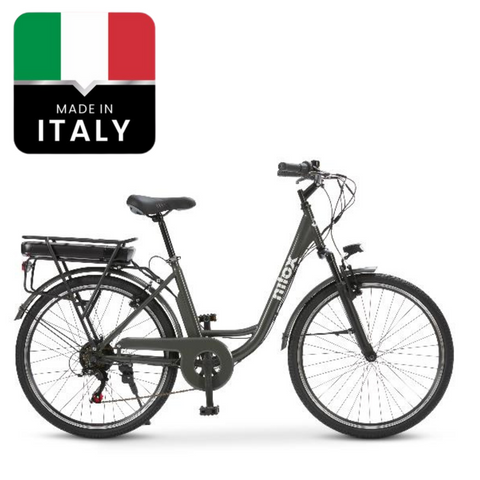 Bicicleta Electrica NILOX URBAN - eBike J5 Pro - Gri Bicicleta Electrica NILOX URBAN - eBike J5 Pro - Gri