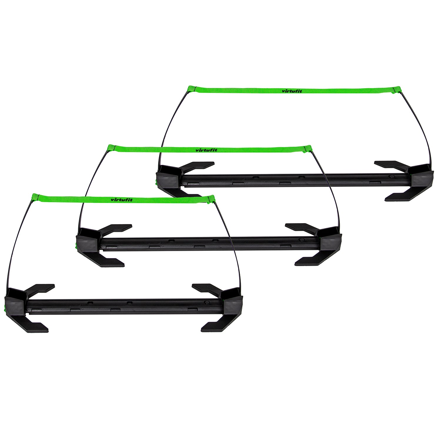 Resigilat-Set 6 obstacole reglabile pentru antrenament VirtuFit Hurdles Pro