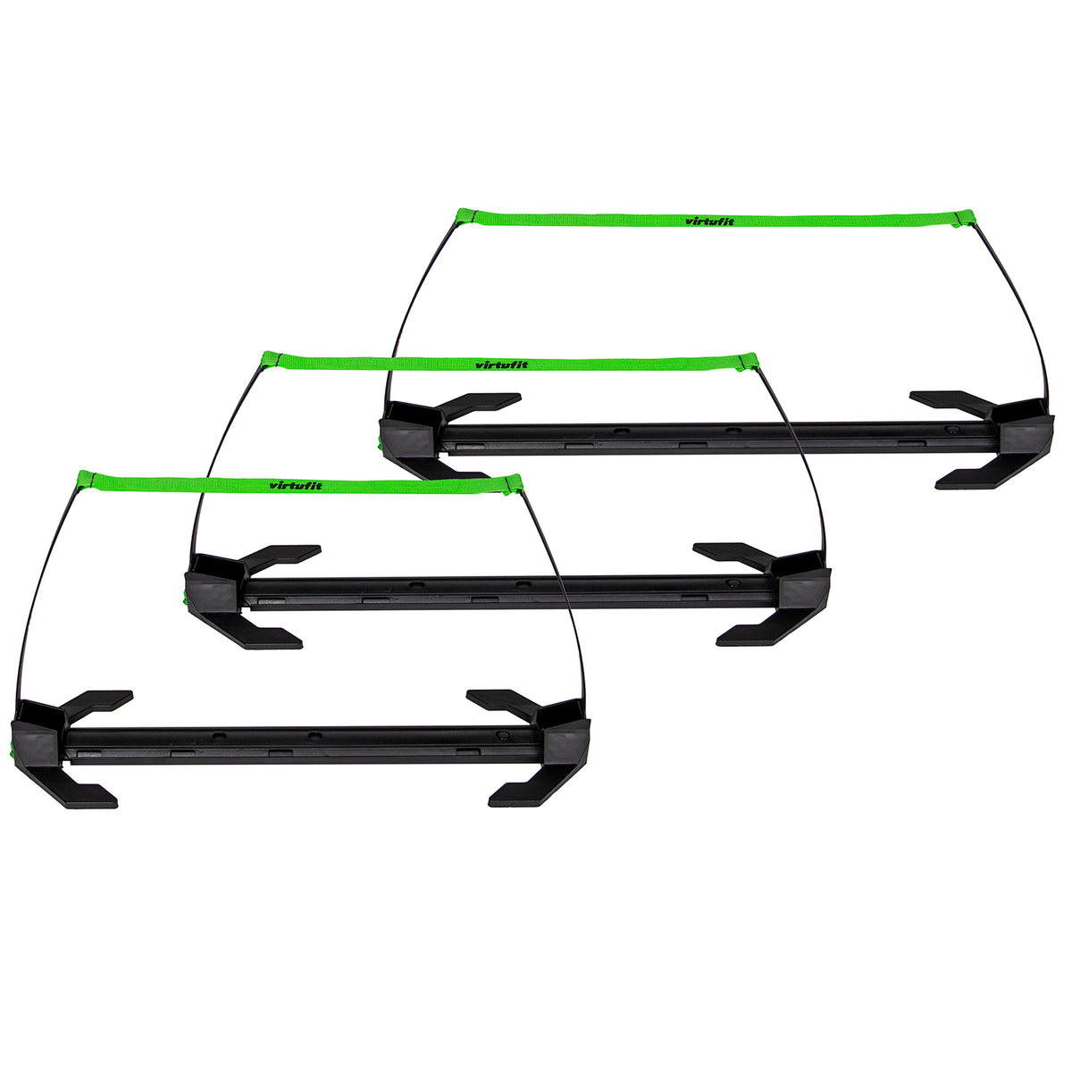 Resigilat-Set 6 obstacole reglabile pentru antrenament VirtuFit Hurdles Pro