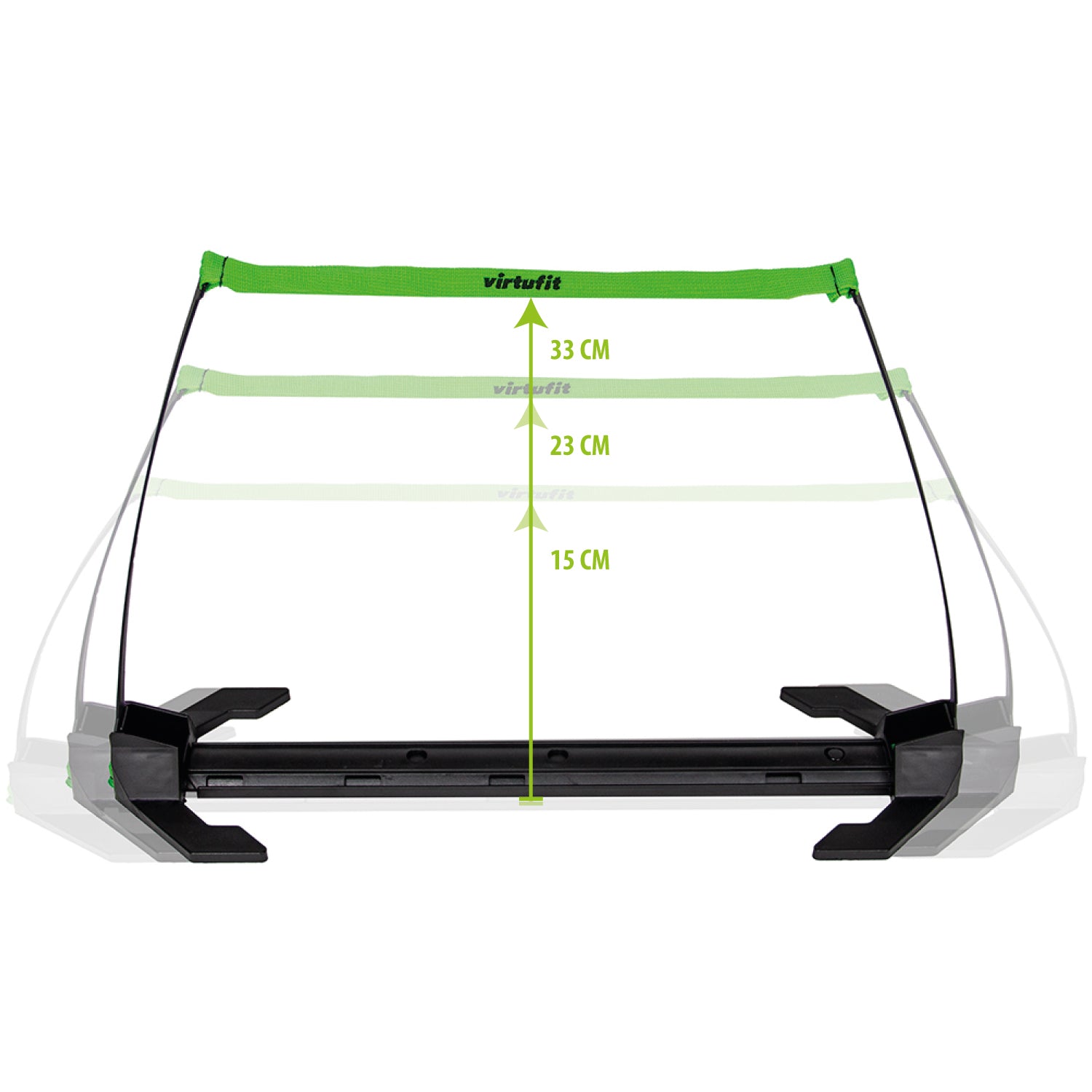 Resigilat-Set 6 obstacole reglabile pentru antrenament VirtuFit Hurdles Pro