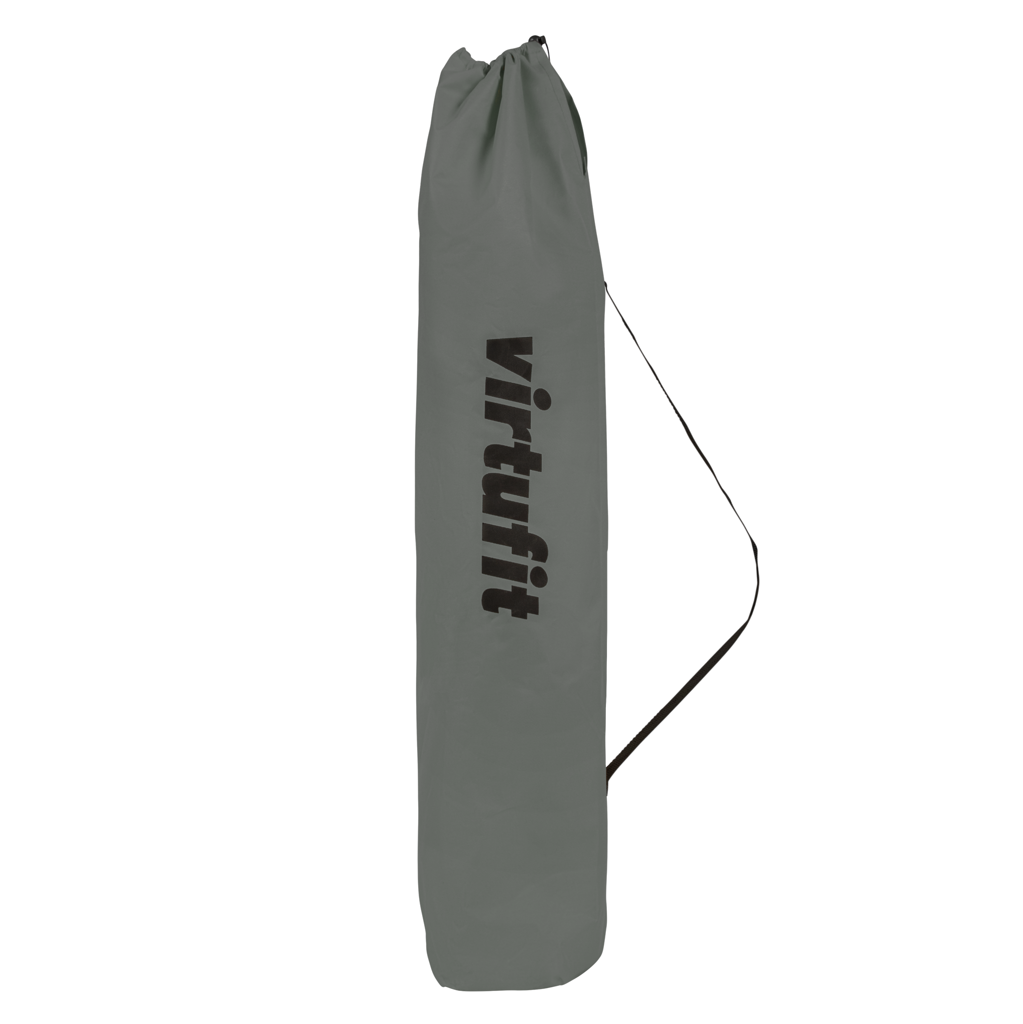 Scaun de Camping Pliabil VirtuFit cu suport pentru picioare - Gri