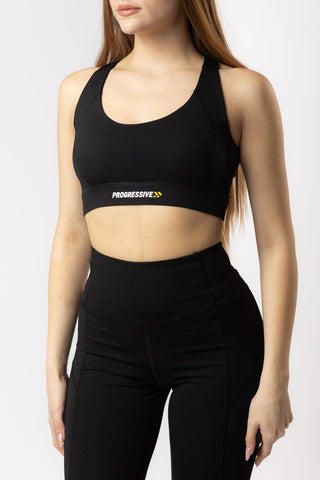 Set fitness bustiera si colanti Progressive EasyFit Black Set fitness bustiera si colanti Progressive EasyFit Black