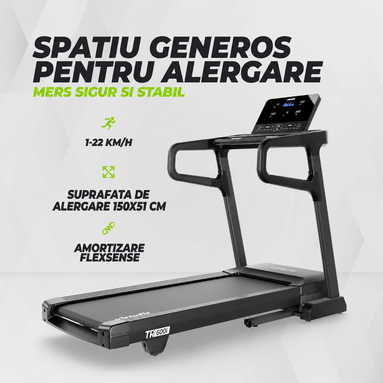 Banda de alergare VirtuFit TR600i