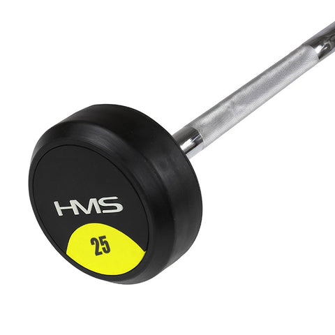 BARA HALTERA DREAPTA CU GREUTATE FIX HMS GSG-25, 25KG BARA HALTERA DREAPTA CU GREUTATE FIX HMS GSG-25, 25KG