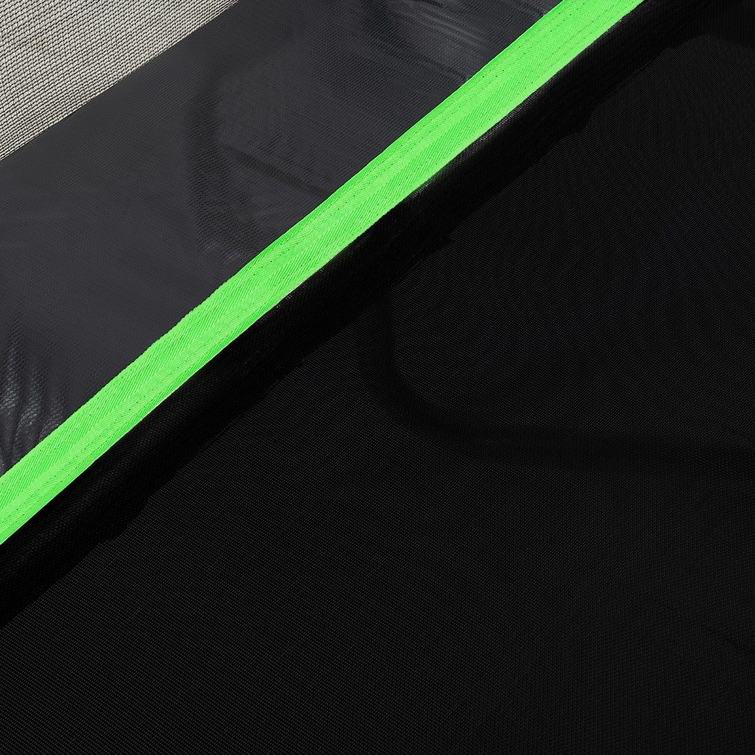 Trambulina copii de exterior VirtuFit cu plasa de siguranta - negru - 305 cm