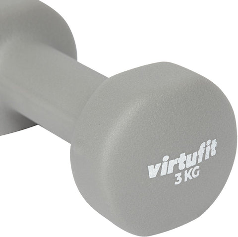Set Gantere VirtuFit Vinyl Pro 2 x 3 kg- Gri Set Gantere VirtuFit Vinyl Pro 2 x 3 kg- Gri