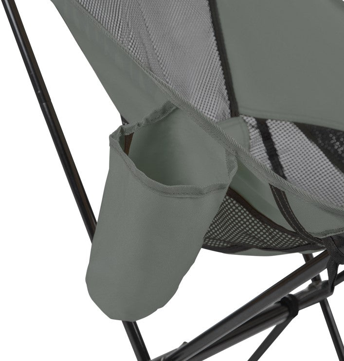Scaun de camping/plaja VirtuFit Compact - Gri