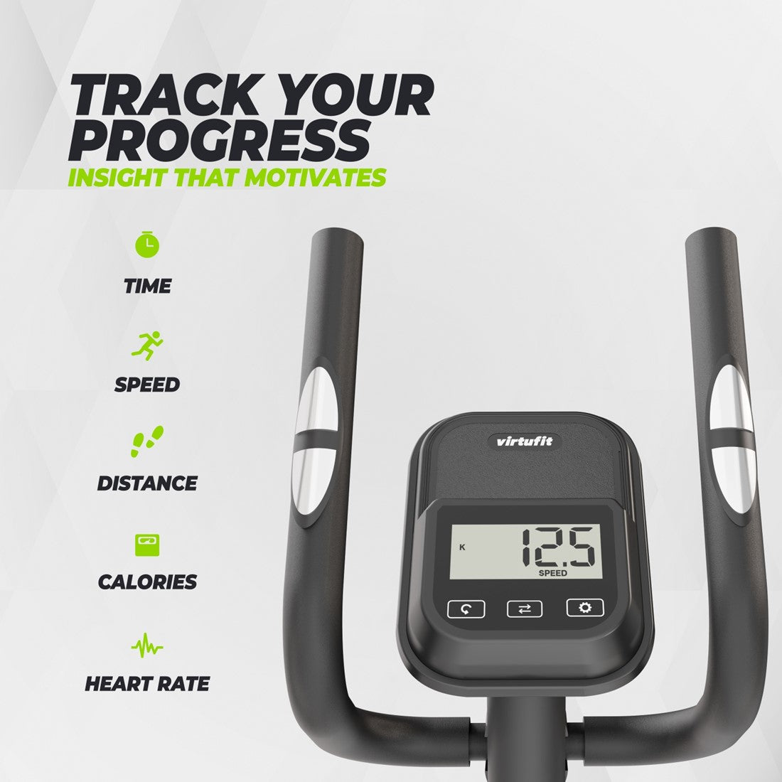 RESIGILAT- Bicicleta eliptica VirtuFit CTR100 (model 2026) cu rezistenta magnetica