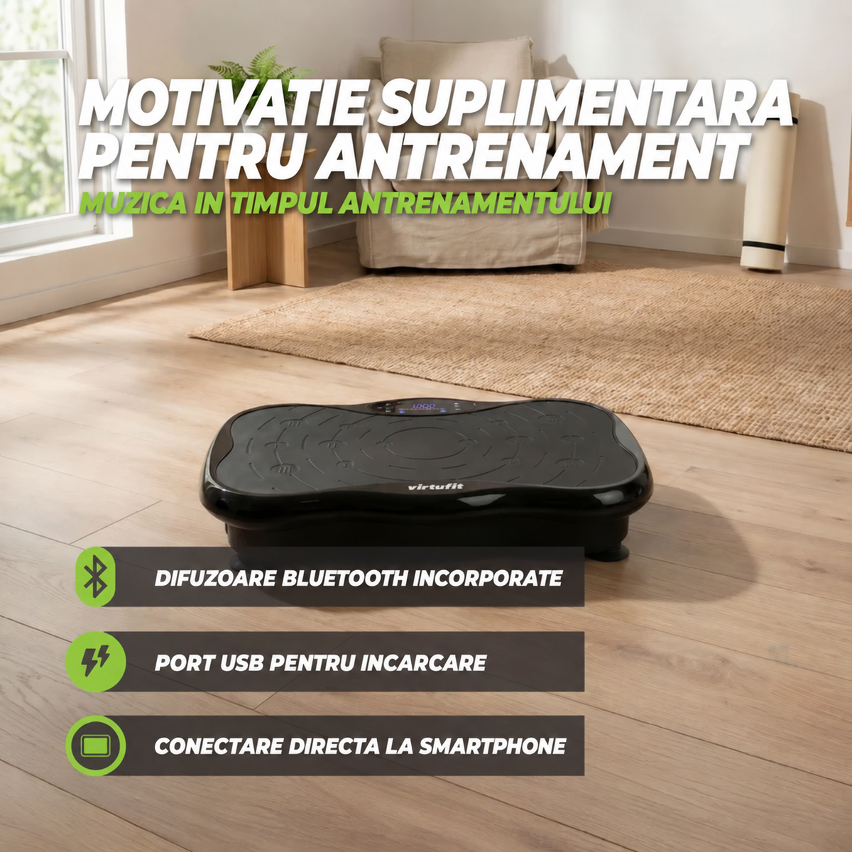 Aparat vibromasaj VirtuFit Fitness