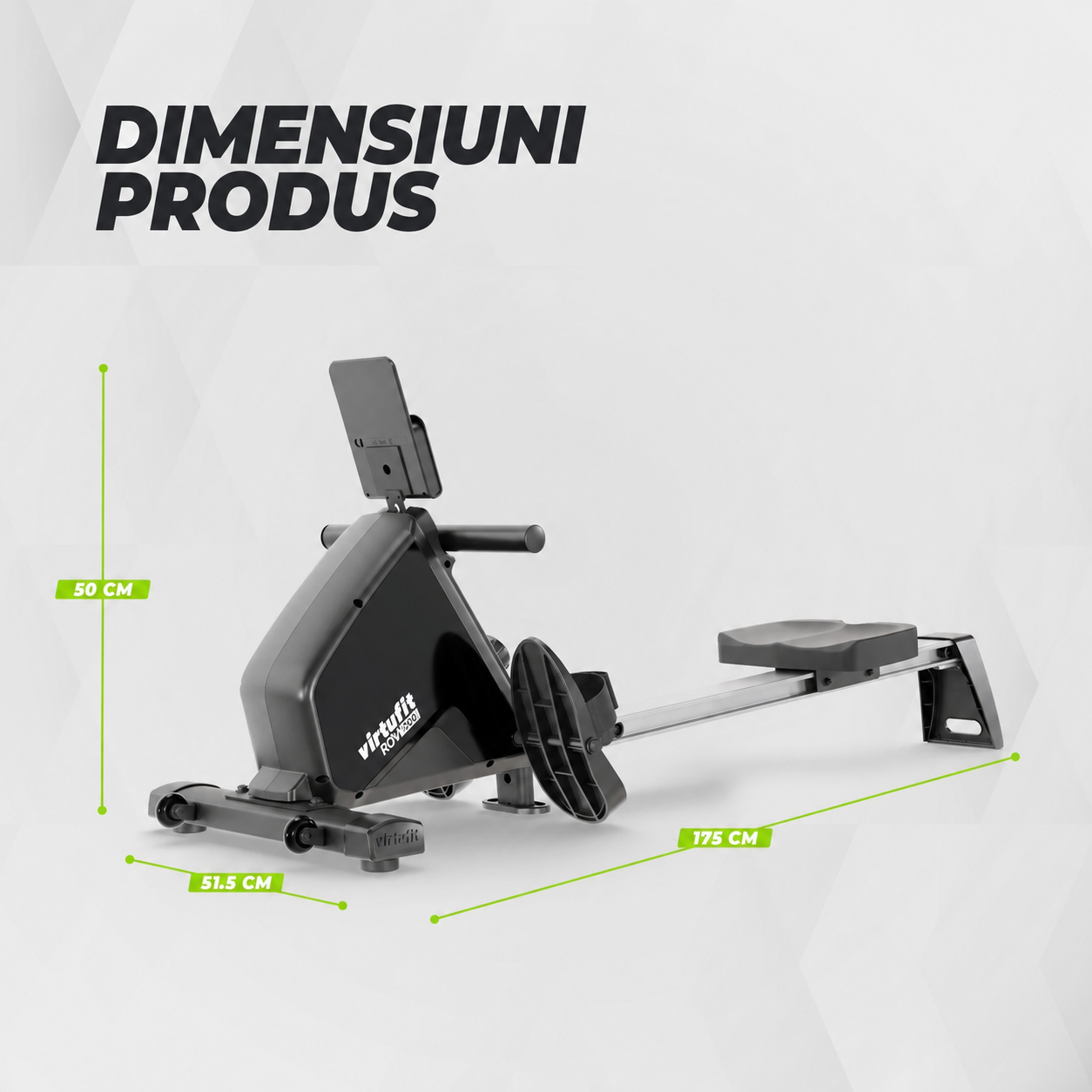 Aparat de vaslit VirtuFit ROW200i model 2026