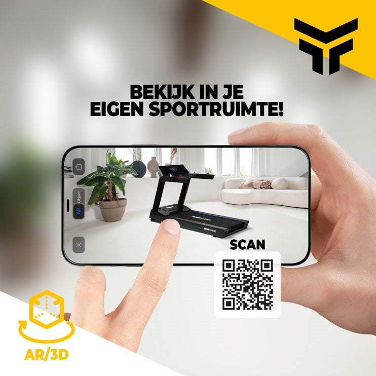 RESIGILAT - Banda de alergare Flow Fitness Runner DTM300i