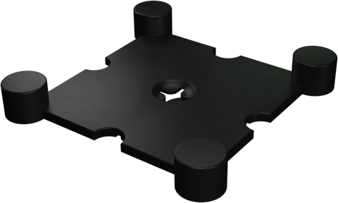 Flow Fitness Profil de Colt din Cauciuc - 20x20x2 cm Flow Fitness Profil de Colt din Cauciuc - 20x20x2 cm