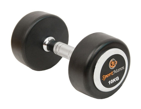 GANTERA CAUCIUCATA SPORTMANN DELUXE 10 KG GANTERA CAUCIUCATA SPORTMANN DELUXE 10 KG