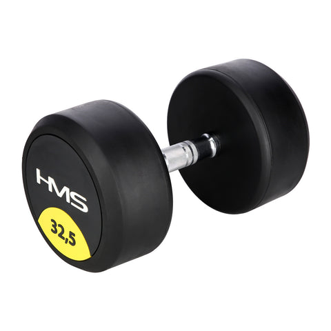 GANTERA CAUCIUCATA CU GREUTATE FIXA HMS HG PRO 32.5KG GANTERA CAUCIUCATA CU GREUTATE FIXA HMS HG PRO 32.5KG