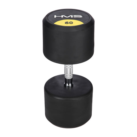 GANTERA CAUCIUCATA CU GREUTATE FIXA HMS HG PRO 60KG GANTERA CAUCIUCATA CU GREUTATE FIXA HMS HG PRO 60KG