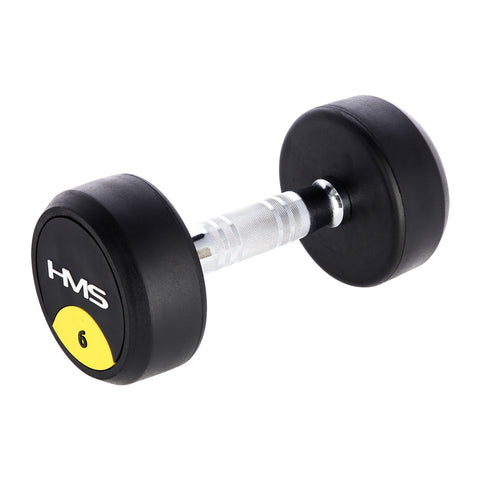 GANTERA CAUCIUCATA CU GREUTATE FIXA HMS HG PRO 6KG GANTERA CAUCIUCATA CU GREUTATE FIXA HMS HG PRO 6KG