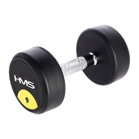 GANTERA CAUCIUCATA CU GREUTATE FIXA HMS HG PRO 9KG GANTERA CAUCIUCATA CU GREUTATE FIXA HMS HG PRO 9KG