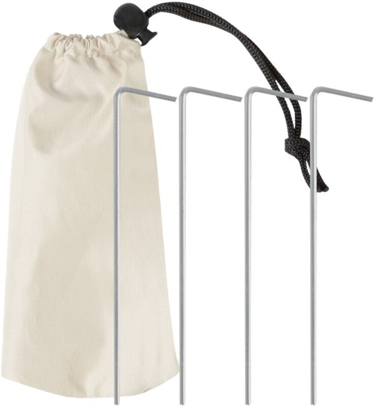 VirtuFit Umbrela de Plaja cu Paravan de Vant, 180x115 cm - Crem